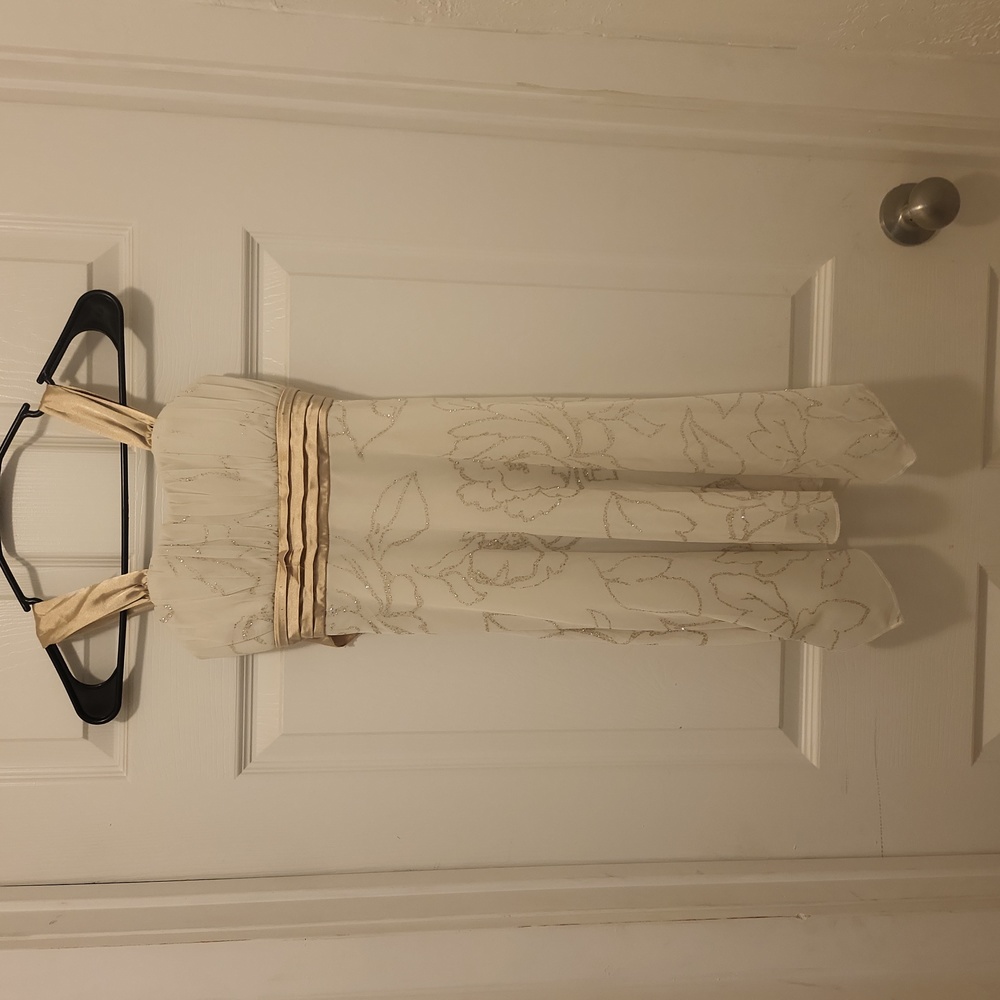 Fancy gold dress